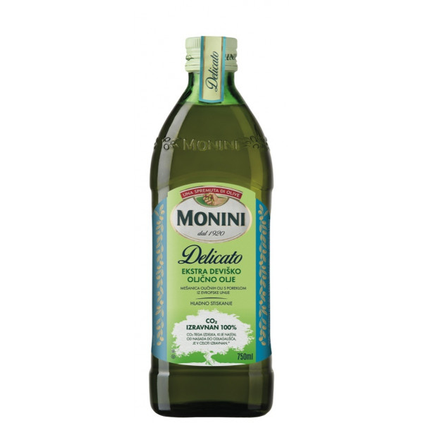 Ekstra deviško oljčno olje Delicato, MONINI, 0,75 l
