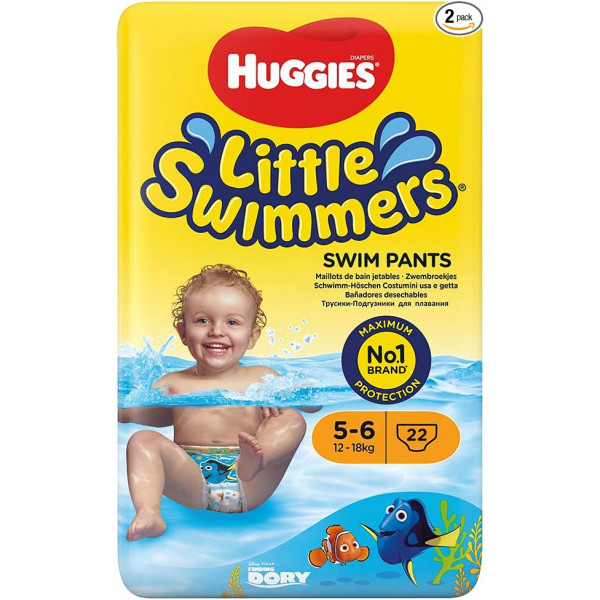 Plavalne plenice, 11 KOS, ŠT.5-6, Huggies
