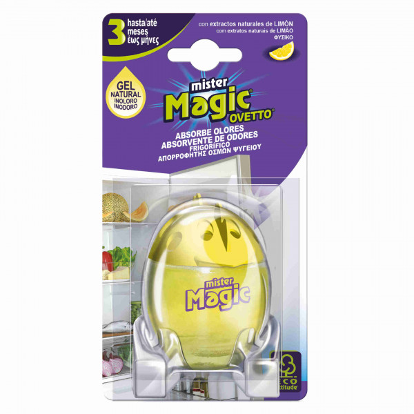 Absorbijsko jajce za hladilnik limona, Mister Magic