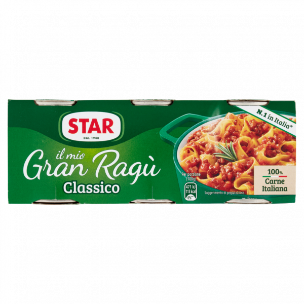 Mesni ragu, Star Italia, 3x 100 g