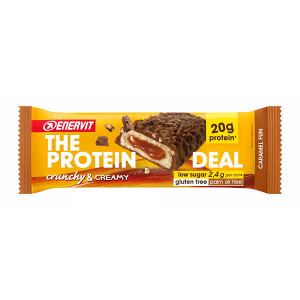 Protein deal caramel, ENERVIT, 55 g