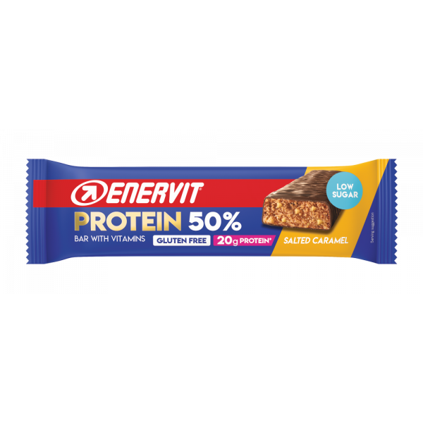 Protein bar, salted caramel 50%, ENERVIT, 40 g
