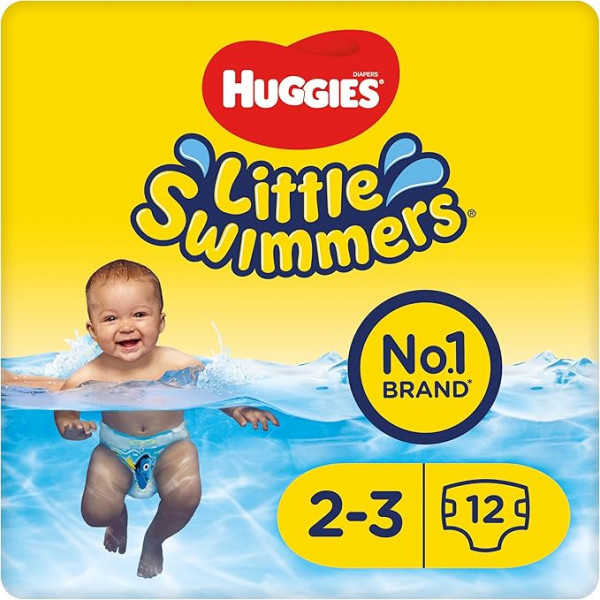 Plavalne plenice, 12 KOS, ŠT.2-3, Huggies