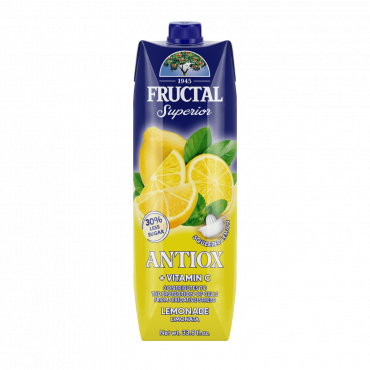 Napitek Antiox limonada, Fructal, 1 l 