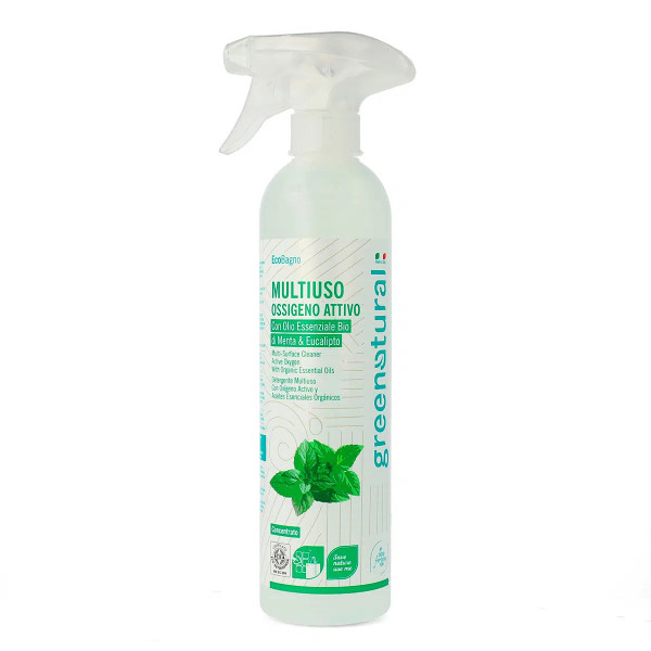 Multi-čistilec površin z aktivnim kisikom, Greenatural, 500 ml