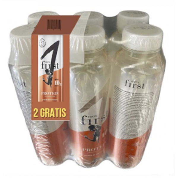!!! Akcija 4+2 GRATIS !!!  Voda Protein First, Breskev in rožmarin, negazirana, Fructal, 0,5 l
