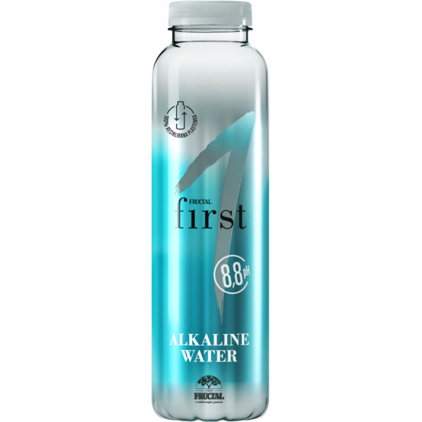 Voda First Alkaline Water, negazirana, Fructal, 0,5 l