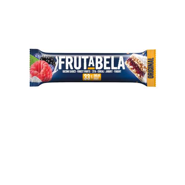 Sadno-žitna rezina, gozdni sadeži, FRUTABELA, 30 g