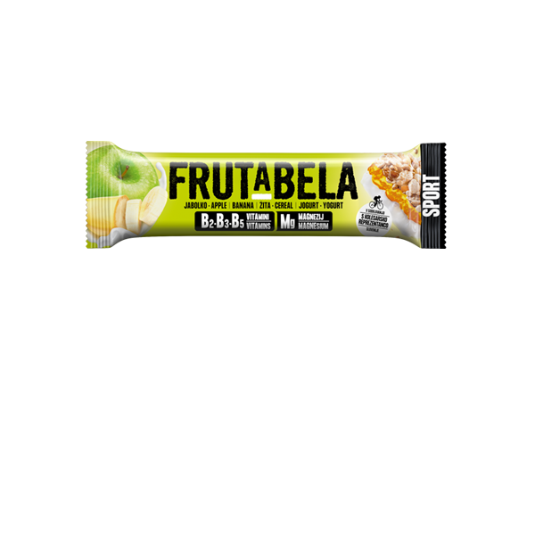 Sadno-žitna rezina, FRUTABELA jabolka-banana, 44g