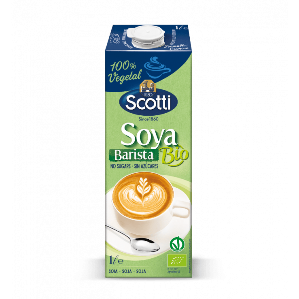 BIO sojin napitek Barista, Riso Scotti, 1L