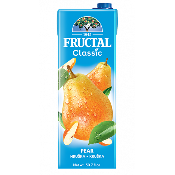 Sadna pijača classic, hruška, Fructal, 1,5l