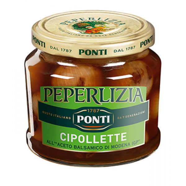 Čebulice v balzamičnem kisu, Peperlizia, Ponti, 300 ml