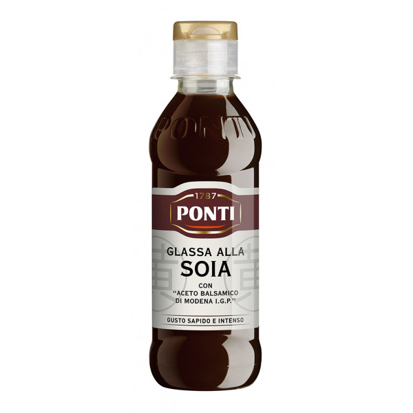 Glassa s sojo, Ponti, 240 g 