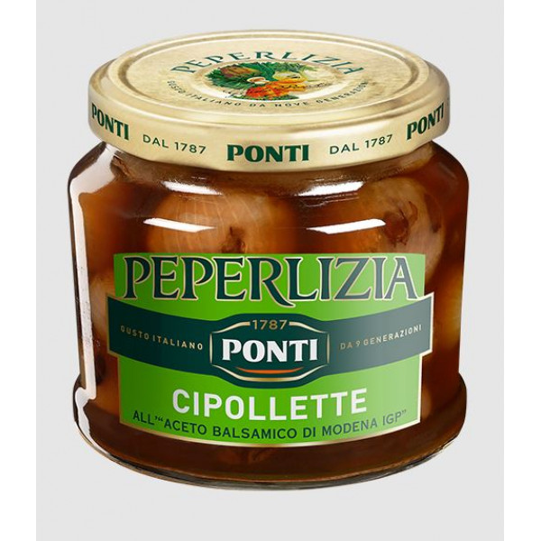 Čebulice v balzamičnem kisu, Peperlizia, Ponti, 300 ml