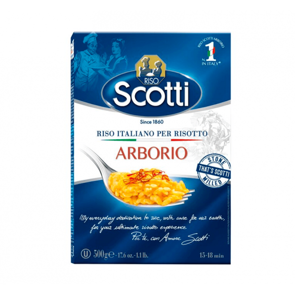 Riž Arborio, Riso Scotti, 500 g 