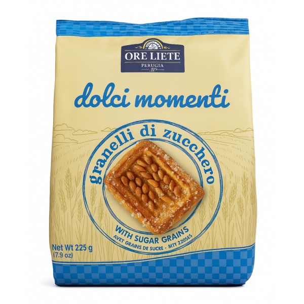 Piškoti dolci momenti s sladkornim posipom, Ore Liete, 225g