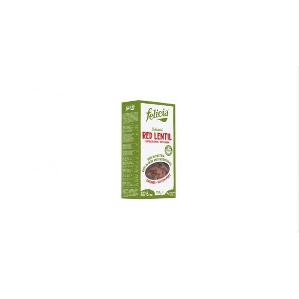 Bio sedanini iz rdeče leče, Felicia, 250g