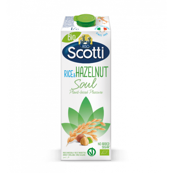 Rižev napitek z lešnikom, Scotti, 1L