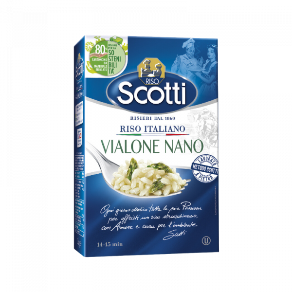 Riž Vialone Nano, Riso Scotti, 1 kg