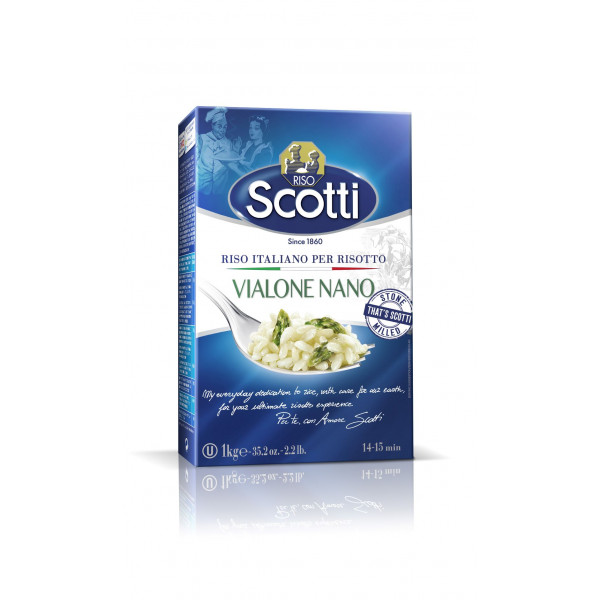 Riž Vialone Nano, Riso Scotti, 1 kg