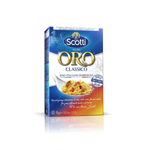 Riž Oro Parboiled, Riso Scotti, 1 kg