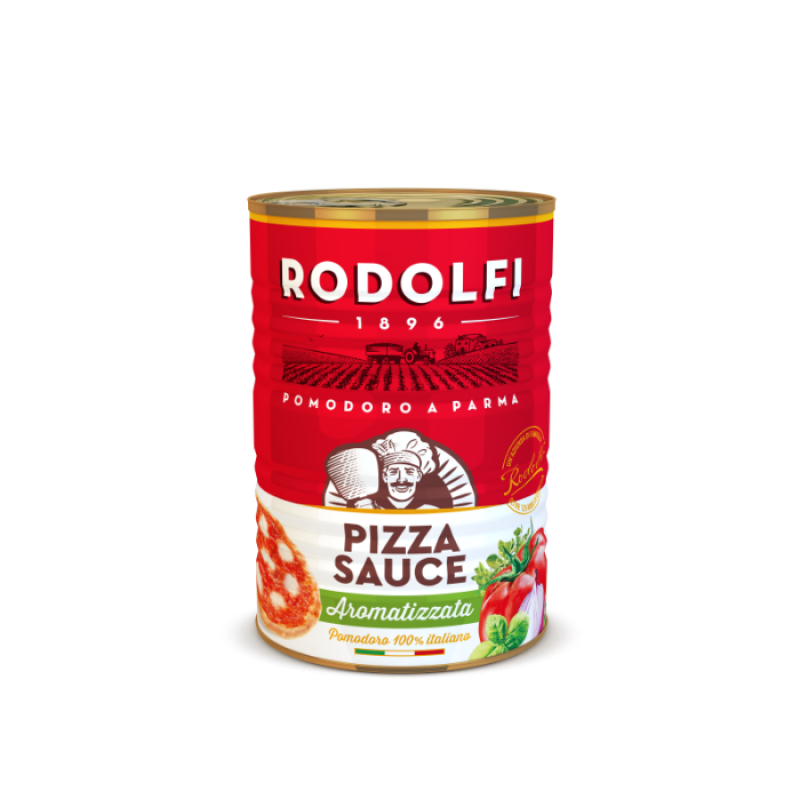 Aromatizirana paradižnikova omaka za pico, Rodolfi, 400 g Aromatizirana paradižnikova omaka za pico, Rodolfi, 400 g