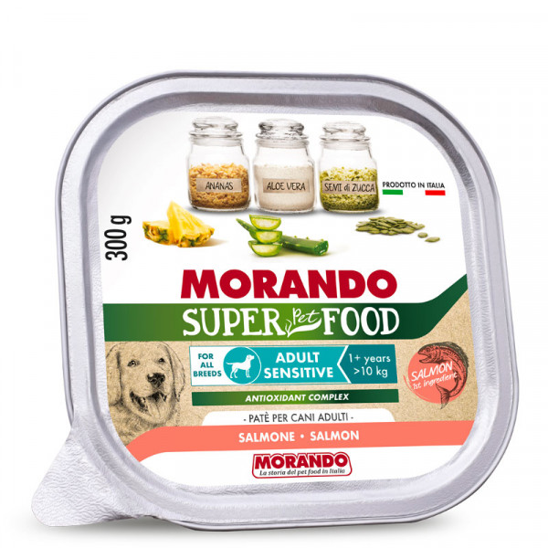 Hrana za občutljive, Super Pet Food, Pašteta Piščanec in zelenjava, Morando, 150g