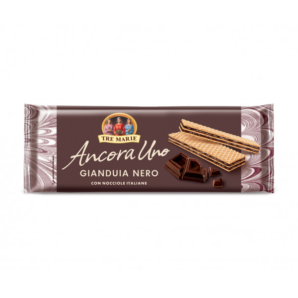 Vaflji polnjeni z gianduia temno čokolado, Tre Marie, 175g