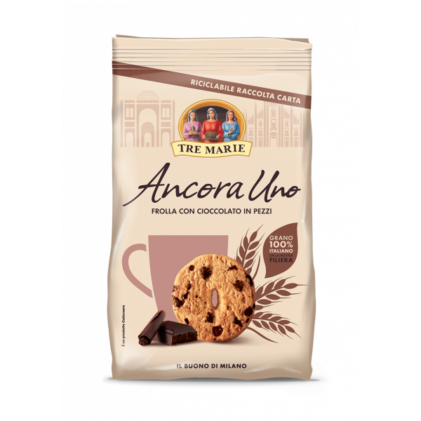 Keksi s koščki čokolade, Ancora Uno, 350g