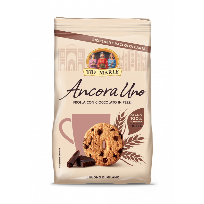 Keksi s koščki čokolade, Ancora Uno, 350g
