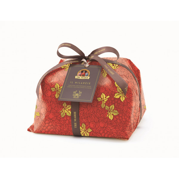 Pecivo Panettone Milanese s kandiranim sadjem in rozinami sultana 750 g, Tre Marie *** ROK UPORABE: 30.4.2023 ***