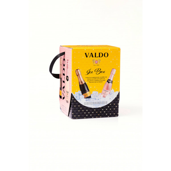 Prosecco VALDO ICEBOX, 2x extra dry + 2x rosé brut, 4x200ml 