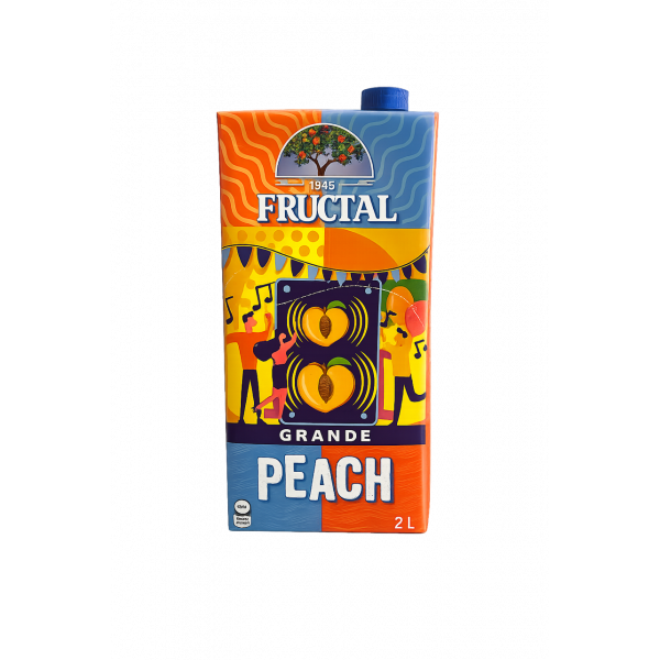 GRANDE breskev, FRUCTAL, 2 l