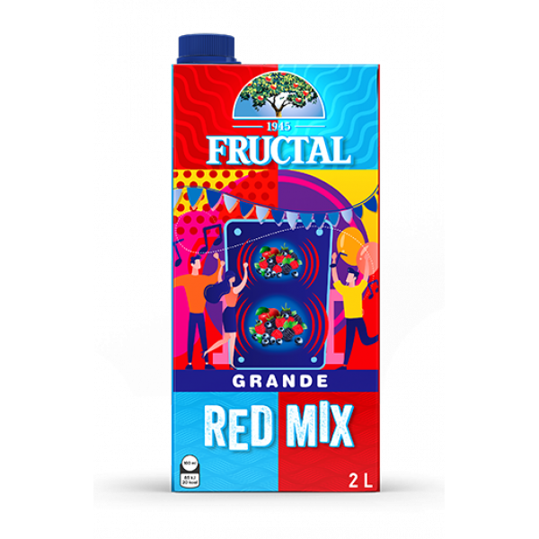 GRANDE red mix, FRUCTAL, 2L