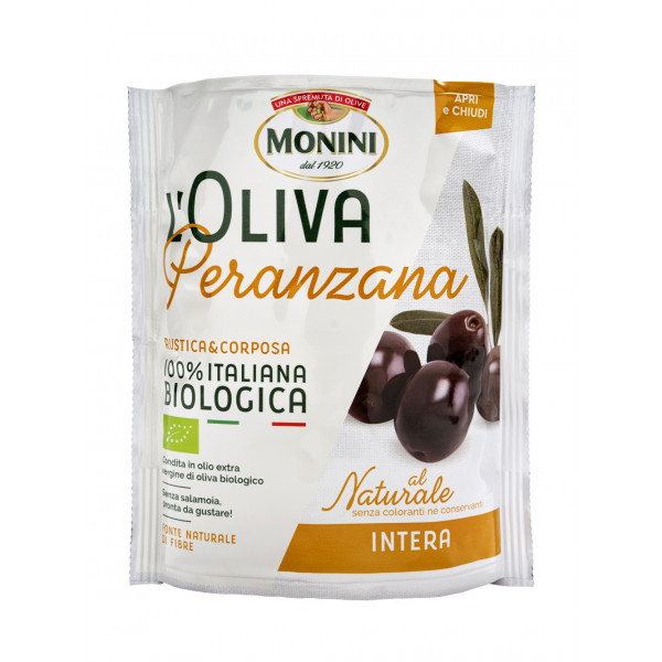 Olive bio črne PERANZANA, 150g