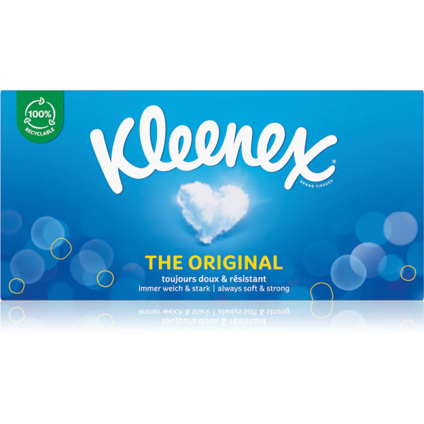 Izvlečni robčki original, 72 KOS, 3 SLOJNI, Kleenex