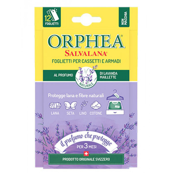 Lističi proti moljem sivka, Orphea