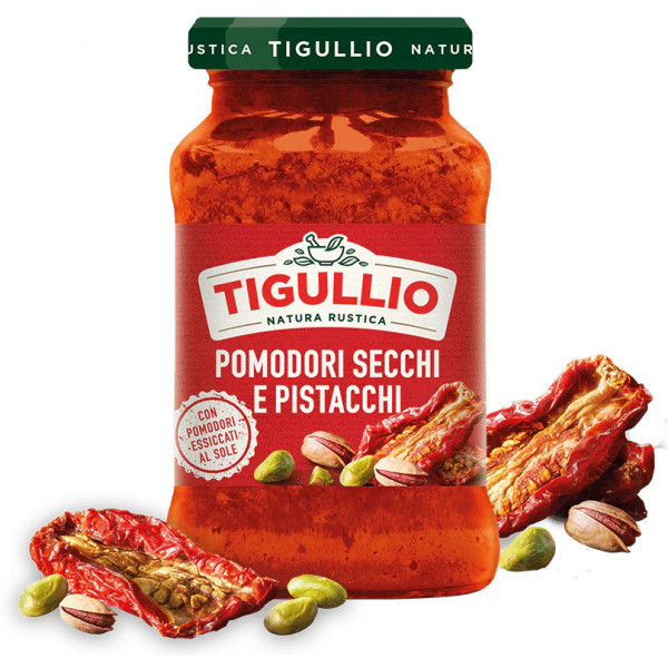 Pesto s suhimi paradižniki in pistacijami, Tigullio, Star Italia, 185 g Pesto s suhimi paradižniki in pistacijami, Tigullio, Star Italia, 185 g