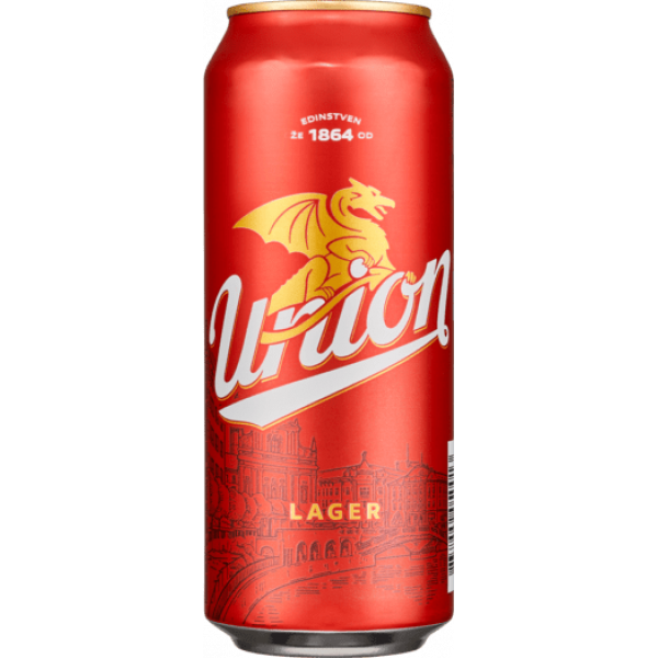 Pivo Lager, UNION, 500 ml