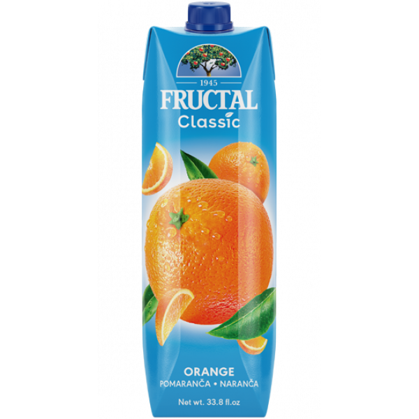 Nektar Classic, pomaranča, Fructal, 1 l