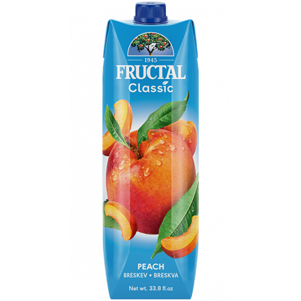 Nektar Classic, breskev, Fructal, 1 l