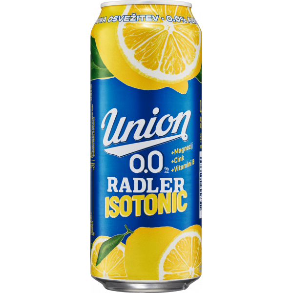 Radler 0.0% Isotonik, UNION, 500ml