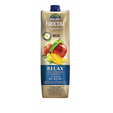Nektar Relax mango-breskev, Fructal, 1 l 