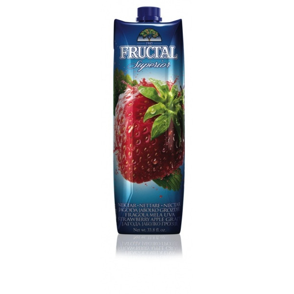 Nektar Superior, jagoda, Fructal, 1 l