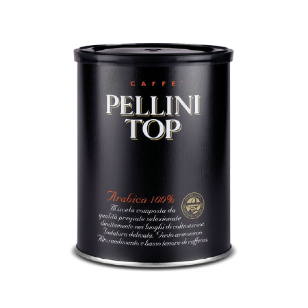 Mleta kava v pločevinki, Pellini Top, 250 g  