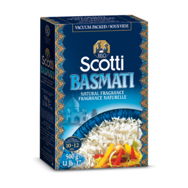 Riž Basmati, Riso Scotti, 500 g