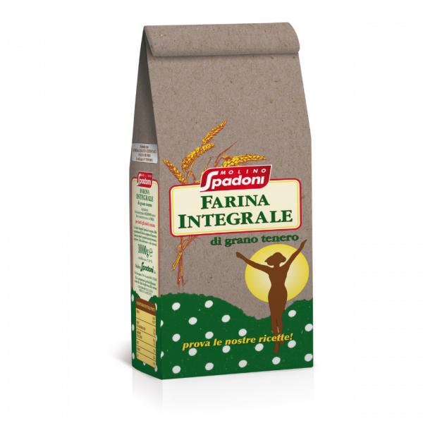 Pšenična moka, Integralna, Spadoni, 1kg