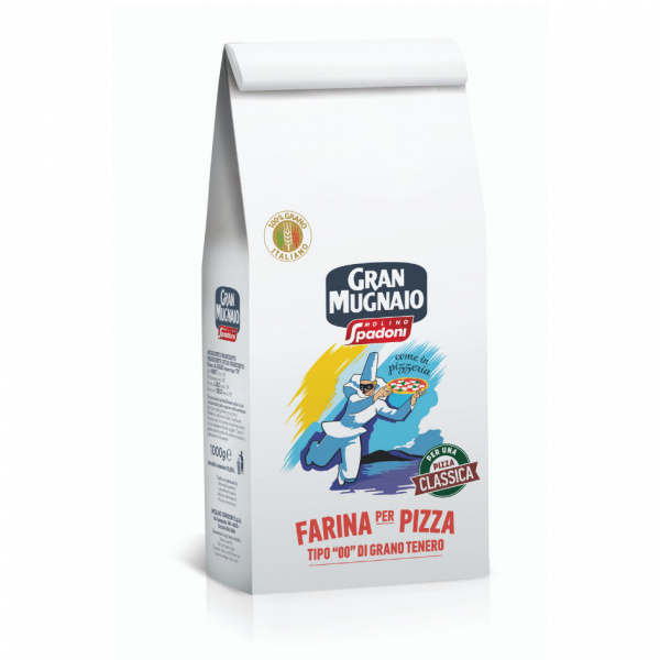 Pšenična moka za Pizzo, Tip "0", Spadoni, 1kg
