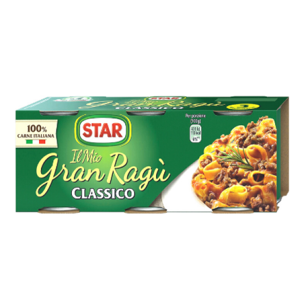 Mesni ragu, Star Italia, 3x 100 g