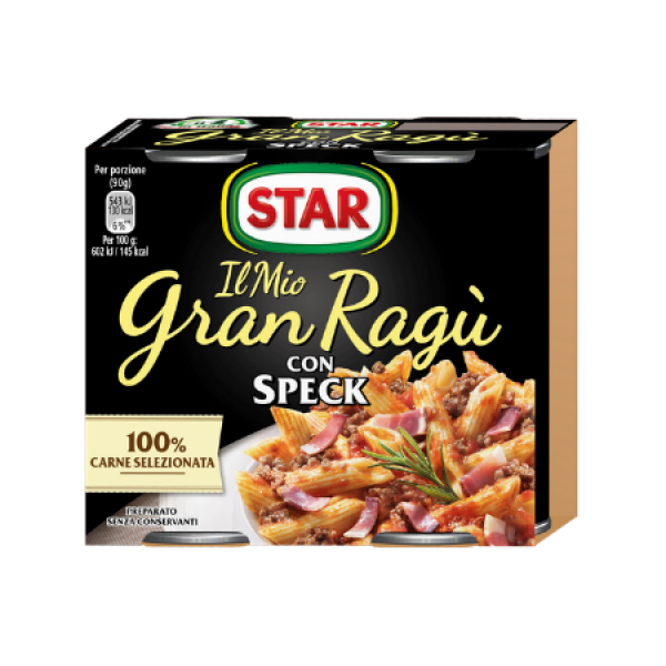 Mesni ragu z dimljenim pršutom, Star Italia, 2x 180 g